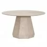 Essentials For Living Coulter 54" Round Dining Table in Natural Gray Ash - Front Angle - Essentials For Living Coulter 54" Round Dining Table in Natural Gray Ash - Front Angle