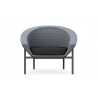 Azzurro Cove Club Chair In Midnight Cushion - Front