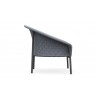 Azzurro Cove Club Chair In Midnight Cushion - Side