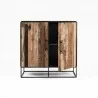 Nova Solo Rustika Sideboard 2 Doors - Front Opened Angle - Nova Solo Rustika Sideboard 2 Doors - Front Opened Angle