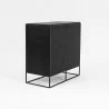 Nova Solo Rustika Sideboard 2 Doors - Back Side Angle - Nova Solo Rustika Sideboard 2 Doors - Back Side Angle