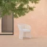 Azzurro Living Cape Town Dining Chair + Polar Cushion - Lifestyle - Azzurro Living Cape Town Dining Chair + Polar Cushion - Lifestyle