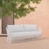 Azzurro Living Cape Town 3 Seat Sofa + Polar Cushion - Lifestyle 2