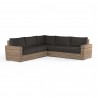 Havana Sectional in Spectrum Carbon w/ Self Welt - Front Side Angle
