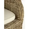 Nova Solo Wickerworks Rook Dining Chair - Arm Close-up - Nova Solo Wickerworks Rook Dining Chair - Arm Close-up
