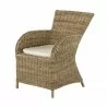 Nova Solo Wickerworks Rook Dining Chair - Angled - Nova Solo Wickerworks Rook Dining Chair - Angled