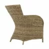Nova Solo Wickerworks Rook Dining Chair - Back Angled - Nova Solo Wickerworks Rook Dining Chair - Back Angled