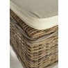 Nova Solo Wickerworks Salsa Dining Chair - Set of Two - Closeup Angle
