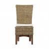 Nova Solo Wickerworks Salsa Dining Chair - Set of Two - Front Angle