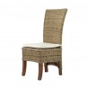 Nova Solo Wickerworks Salsa Dining Chair - Set of Two - Front Side Angle