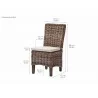 Nova Solo Morin Dining Chair - Dimension - Nova Solo Morin Dining Chair - Dimension