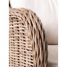 Nova Solo Wickerworks King Chair- Closeup Angle