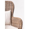Nova Solo Wickerworks King Chair- Closeup Angle