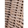 Nova Solo Wickerworks King Chair- Closeup Angle