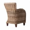 Nova Solo Wickerworks Baron Lounge Armchair With Cushions - Set Of Two - Back Side Angle - Nova Solo Wickerworks Baron Lounge Armchair With Cushions - Set Of Two - Back Side Angle