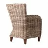 Nova Solo Wickerworks Baroness Lounge Armchair With Cushions - Set of Two - Back Side Angle - Nova Solo Wickerworks Baroness Lounge Armchair With Cushions - Set of Two - Back Side Angle