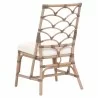 Essentials For Living Crescent Dining Chair - Back Angled View - Essentials For Living Crescent Dining Chair - Back Angled View