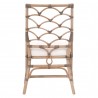 Essentials For Living Crescent Dining Chair - back View