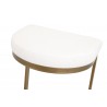 Essentials For Living Cresta Counter Stool in LiveSmart Peyton Pearl Brushed Gold - 