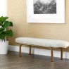 Sunpan Gwen Bench Nono Cream - Lifestyle