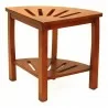 Oceanstar Corner Spa Shower Bench - Back - Oceanstar Corner Spa Shower Bench - Back