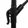 AZ Patio Heaters Offset Cantilever Umbrella in Tan with LED Lights - Detail