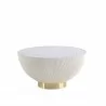 Manhattan Comfort Modern Anderson Coffee Table Upholstered in Cream Front - Manhattan Comfort Modern Anderson Coffee Table Upholstered in Cream Front