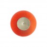 Manhattan Comfort Modern Anderson Coffee Table Upholstered in Orange Bottom