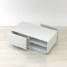 Anderson Teak Hinwil Coffee Table - Top Angled and Open - Anderson Teak Hinwil Coffee Table - Top Angled and Open