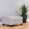 Sunpan Tucker Storage Ottoman Polo Club Stone - Lifestyle 2