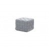 Cane-Line Cube Footstool  Light Grey