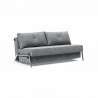  Innovation Living Cubed Queen Size Sofa Bed With Alu Legs - Angled View