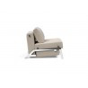 Cubed 02 Chair In Bling Sand Grey - Side