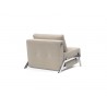 Cubed 02 Chair In Bling Sand Grey - Back Angled