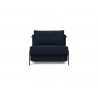 Cubed 02 Chair In Mixed Dance Blue Fabric - Front