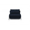 Cubed 02 Chair In Mixed Dance Blue Fabric - Front