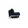 Cubed 02 Chair In Mixed Dance Blue Fabric - Side - Cubed 02 Chair In Mixed Dance Blue Fabric - Side