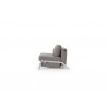 Cubed 02 Chair In Mixed Dance Gray Fabric - Side