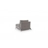 Cubed 02 Chair In Mixed Dance Gray Fabric - Back Angled