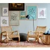 Cane-Line Curve Lounge Chair INDOOR - Natural set View - Cane-Line Curve Lounge Chair INDOOR - Natural set View
