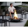Cane-Line Cut Stool, Stackable fire view - Cane-Line Cut Stool, Stackable fire view