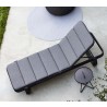 Cane-line Cut Sunbed, Incl. Grey Airtouch Cushion - Top View