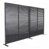 Moe's Home Collection Damani Screen - Black - Front Side Angle