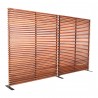 Moe's Home Collection Damani Screen - Brown - Front Side Angle