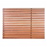 Moe's Home Collection Damani Screen - Brown - Closeup Angle