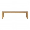 Moe's Home Collection Tempo Outdoor Bench - Front Angle