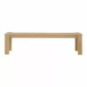 Moe's Home Collection Tempo Outdoor Bench - Front Angle - Moe's Home Collection Tempo Outdoor Bench - Front Angle