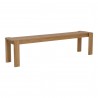 Moe's Home Collection Tempo Outdoor Bench - Front Side Angle