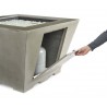 Outdoor Greatroom Company Cove Trapezoid Fire Table - Storage