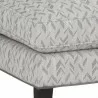 Sunpan Kenzo Lounge Chair in Fuego Navy - Abbington Navy - Seat Closeup Angle - Sunpan Kenzo Lounge Chair in Fuego Navy - Abbington Navy - Seat Closeup Angle